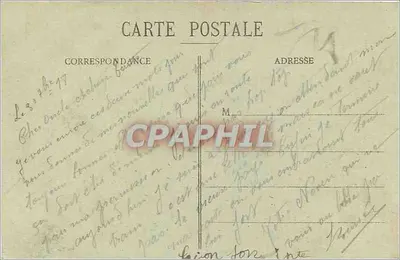 NANCY — Pałac Ducal, Mała i Wielka Porterie — Wydawnictwa Zjednoczone w Nancy, nr 121 — Rewers