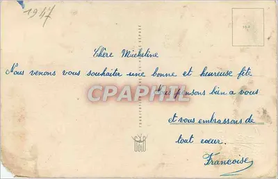 Crianças com carrinho de flores — L. COUGEON — n°184 — Verso