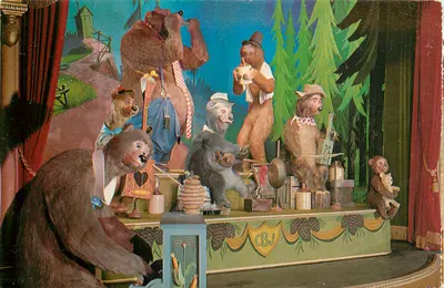 Espectáculo dos Cinco Ursos — Disneyland — Walt Disney Productions