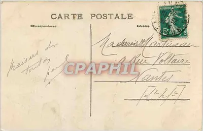Bordeaux — Het Monument der Girondinen — A.H. 8 — Achterkant