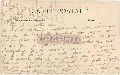 Bordeaux — As Alées de Tourney e o Cours du XXX-Juillet — C. B. — Verso