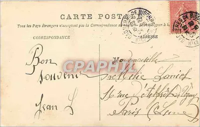 Pic du Midi de Bigorre : Obserwatorium — Pirenie — A. Villatte, wydawca, Tarbes — Rewers