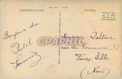 Le Portel — A Praia — LL — Verso