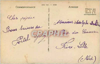 Le Portel — A Praia — LL — Verso