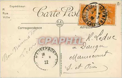 Le Touquet-Paris-Plage — Kasyno Lasu — LL. N° 1776 — Rewers