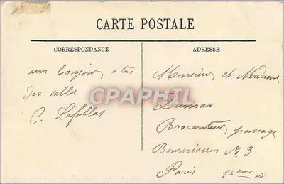 Les Sables-d'Olonne — La Plage — LL. — Uitgever LL, n°12 — Achterkant