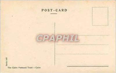 Porta de Damasco — Porta de Damasco — A Porta de Damasco — The Cairo Postcard Trust - Cairo, Série 640 — Verso