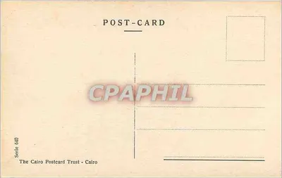 Złota Brama, zewnętrzna — Jerozolima — The Cairo Postcard Trust, seria 640 — Rewers