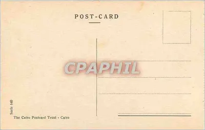 Nazaret - Widok panoramiczny — The Cairo Postcard Trust, seria 640 — Rewers
