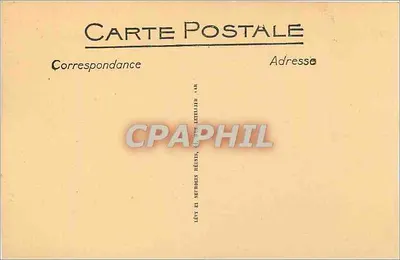 Compiègne - Zamek - Salony Radnych — LL, nr 234 — Rewers