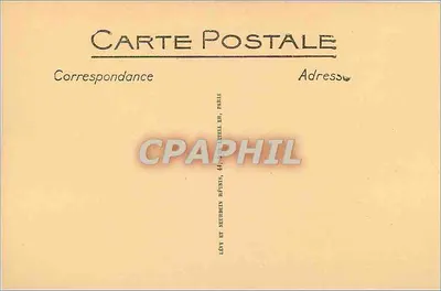 Compiègne - Zamek - Pokój sypialny Marie-Antoinette - LL. - nr 27 — Rewers
