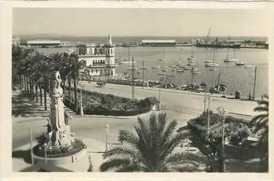 Alicante — Explanada de España e Real Club de Regatas — Éditions García Carrillo, Zaragoza