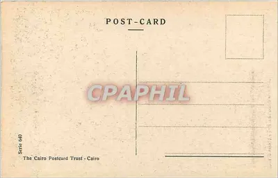Jerozolima — panorama z północy — The Cairo Postcard Trust, seria 640 — Rewers