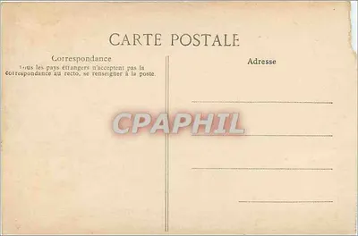Le Tombeau de Châteaubriand à la Côte d'Émeraude — Saint-Malo — Éditeur E.D. n°2032 — Verso