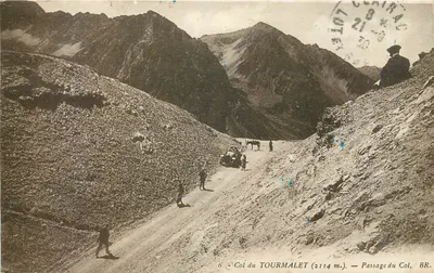 Col do TOURMALET (2114 m.) — Passagem do Col. BR.