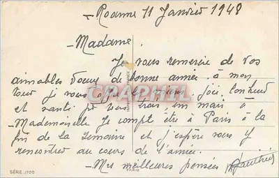Paisagem invernal — aldeia nevada — editor não identificado, série 1700 — Verso