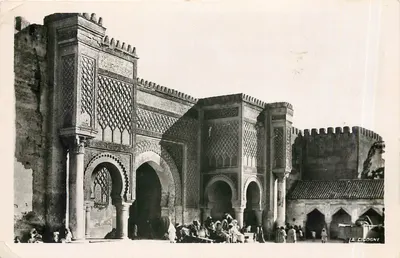 Porta Bab Mansour em Meknès — editor La Cigogne, n° 95.401.50