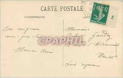 Paris — La Bourse du Commerce — LL. — n° 983 — Verso