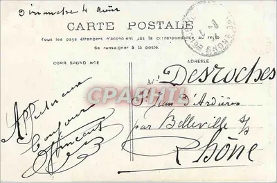 Teleférico de Montmartre — París — editor no identificado — Reverso