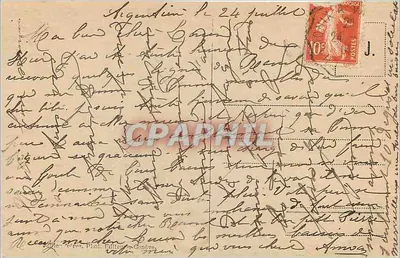 Chamonix i Mont-Blanc — widok panoramiczny — J.J. 2221 — Rewers