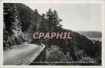 Hauteville-Lomprénes (Ain) — Estrada do Col de la Pierre Taillée — C.A.-179