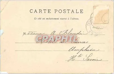 Nernier - Rue des Peintres — vista da rua com habitantes — M.M.91 — Verso