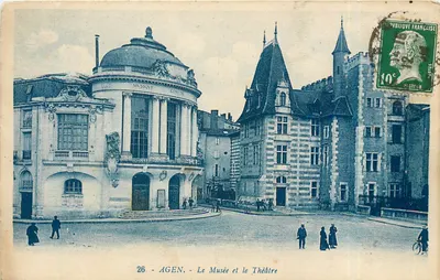 Agen - O Museu e o Teatro — Editor G. Arnoud, n°26