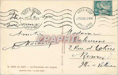 Nice w nocy — Promenade des Anglais — Rella — Rewers