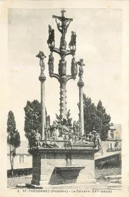 St-Thégonnec (Finistère) — O Calvário do século XVI — editor desconhecido, n°5