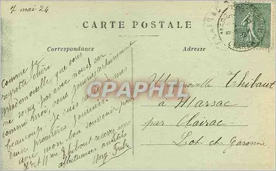 Meschers-les-Bains — Schody na Wysokiej Skale i Jaskinia Spokoju — Cliché Le Guiastron, wydawca, Saujon — Rewers