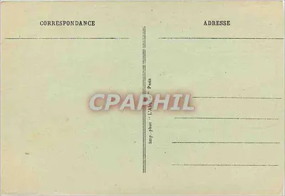 Paryż — Panthéon i Statua J.-J. Rousseau — Wyd. fot. L'Abatille, Paryż — Rewers