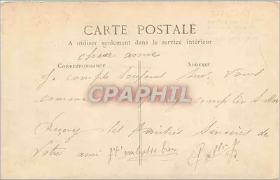 Kobieta leżąca — intymna scena — C. M. Paris, n°4 — Rewers