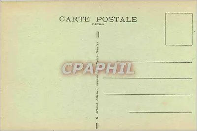 Hotel de la Digue — Le Touquet-Paris-Plage — G. Artland, Nantes — Rückseite