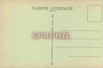 Le Touquet-Paris-Plage — A Vista do Casino - Restaurante da Floresta — Editor G. Artaud, Nantes — Verso