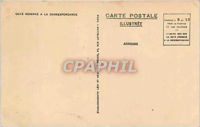 LOURDES — La Piazza della Grotta e il Gave — LL. — N° 102 — Verso