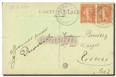 Il Cantal pittoresco — Cascata del Sartre — Cheylade — n° 1314 — Verso