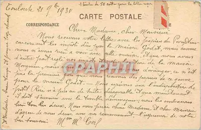 Toulouse - A Garonne no Parque Toulousain — Hélio J. Bouzin, n°13 — Verso