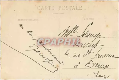 Castello d'Anet — Vista generale — Ch. Fourceault, editore, Dreux — Verso