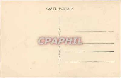 Nice - Les Bains de Mer — 93 — J. Gilletta, Nice — Rewers