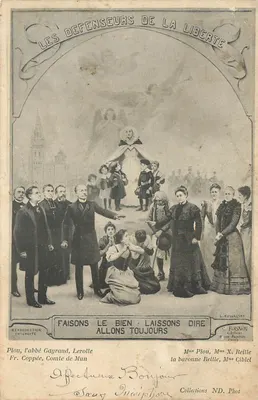 Os Defensores da Liberdade — Cartazes com Bonjour — C. Foisnon, Paris