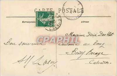 Falaise — Castelo (Oeste) — G. Jeannin, série 23 — Verso