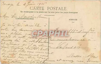 Renage (Isère) — A Capela da Grande Fabrique — editor desconhecido, n°7 — Verso
