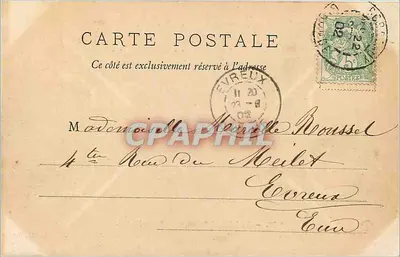 Bordeaux - De Kerk van Sint-Michaël — J. H. B. Ed., Bx — Achterkant