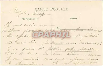 Toulouse - Kade van Tounis en de Dallade — Antieke ansichtkaart n°16, uitgever niet zichtbaar — Achterkant