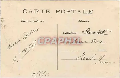 Paryż – Katedra Notre-Dame, Most Arcole i Seina — C.M. — Rewers