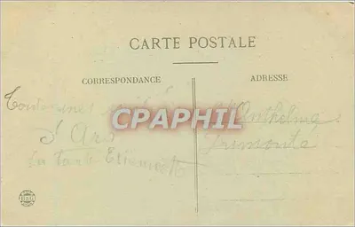 Kościół w ARS (Ain) — Peinture de la Chapelle de la Chasse, par M. Borel, de Lyon — Rewers