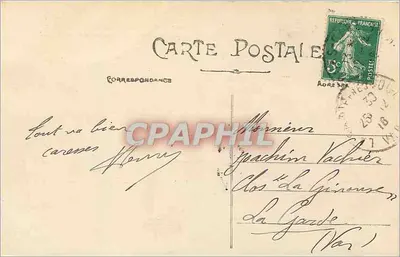 Tours (Loire-et-Loire) — Katedra Najświętszej Maryi Panny, południowo-zachodnia strona, częściowo odnowiona w XVII wieku — A.P. — Rewers