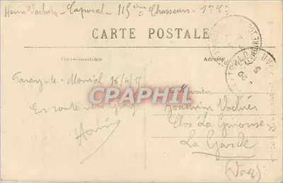 Paray-le-Monial — Torre São Nicolau - Palácio de Justiça — N.R. — Verso