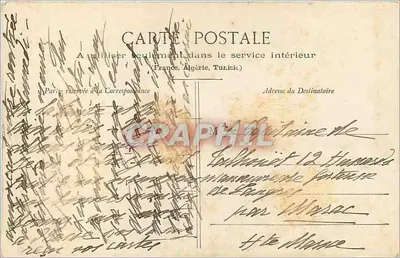 Abbaye de Paimpont (Ille-et-Vilaine) — widok na jezioro — Lelièvre, wyd., Guer, nr 253 — Rewers