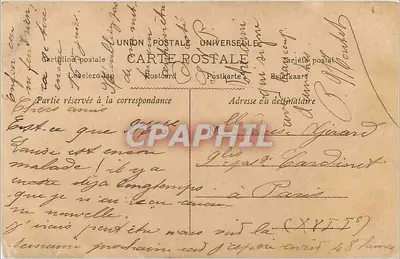 Amantes — casal dançando — U.D.D. n°226 — Verso